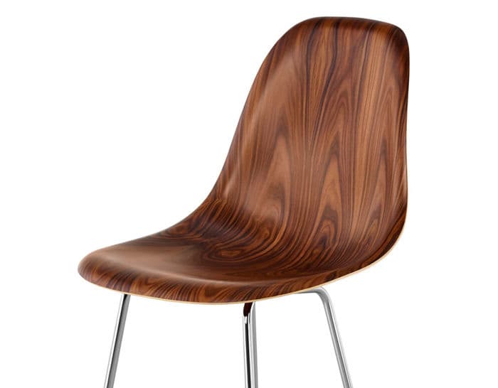 eames molded wood stool – thumbnail image #9