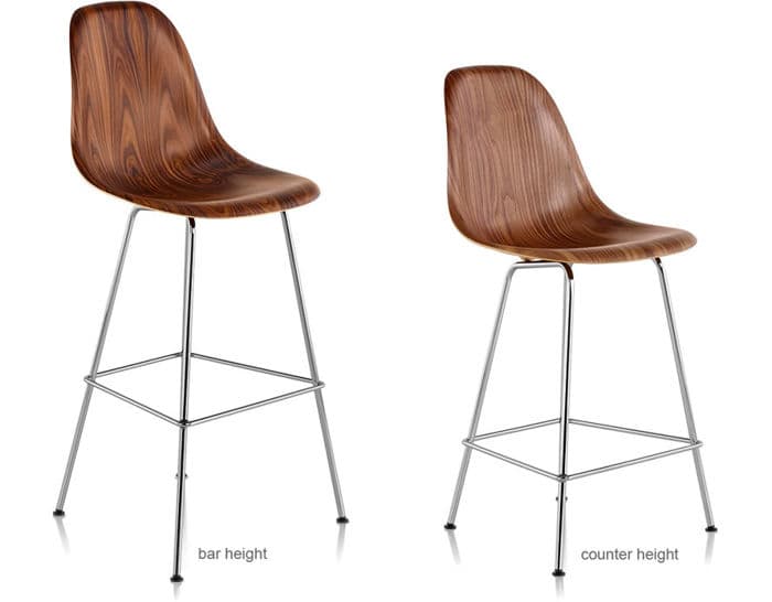 eames molded wood stool – thumbnail image #10