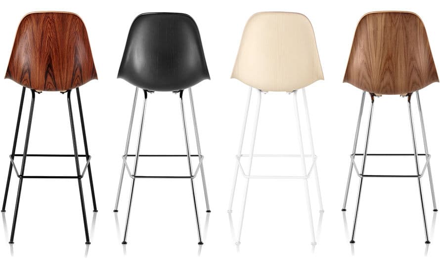 eames molded wood stool – thumbnail image #11