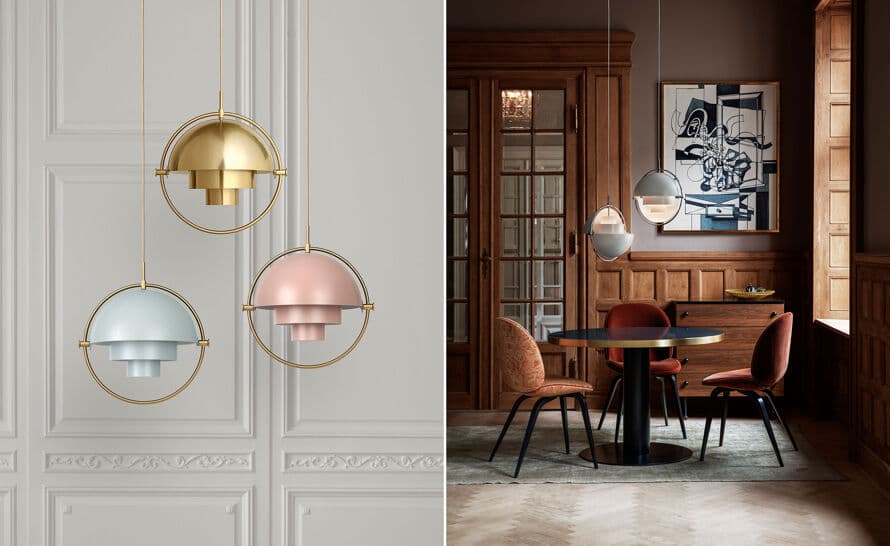 multi-lite pendant lamp – thumbnail image #8