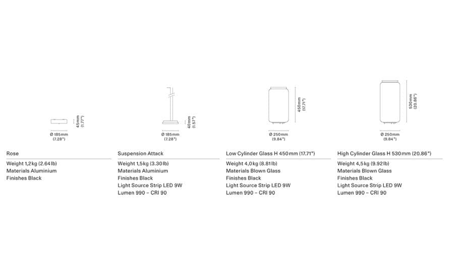 noctambule s4 suspension lamp – thumbnail image #7
