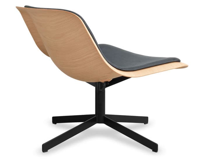 nonesuch swivel upholstered lounge chair – thumbnail image #3