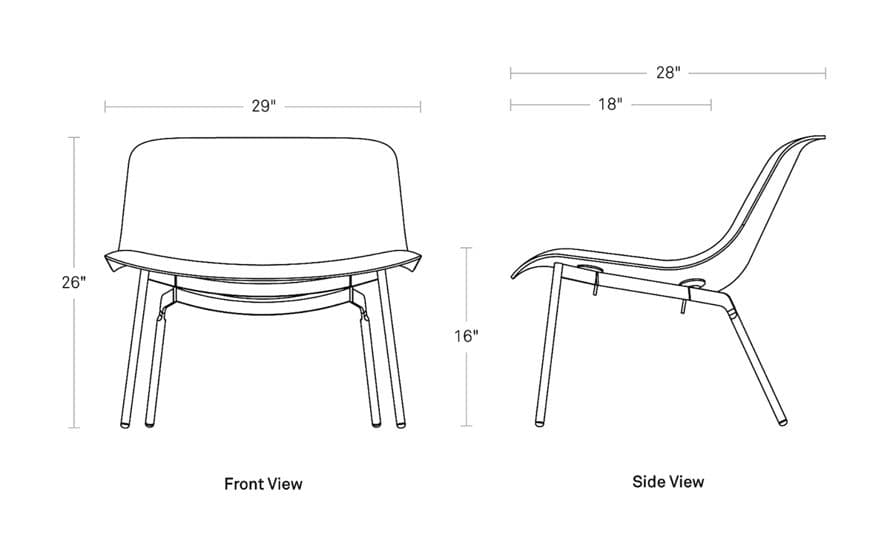 nonesuch upholstered lounge chair – thumbnail image #9