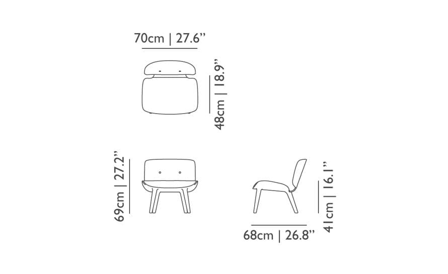 nut lounge chair – thumbnail image #6