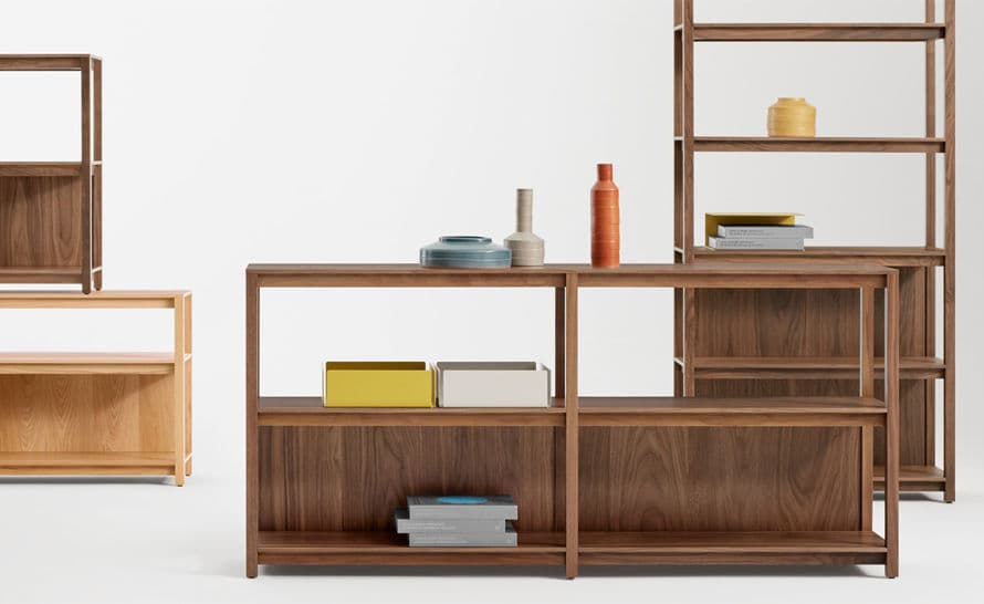open plan large low bookcase – thumbnail image #12