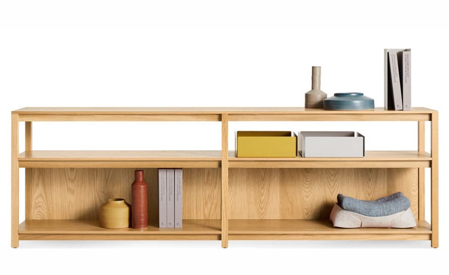 open plan long and low bookcase – thumbnail image #5