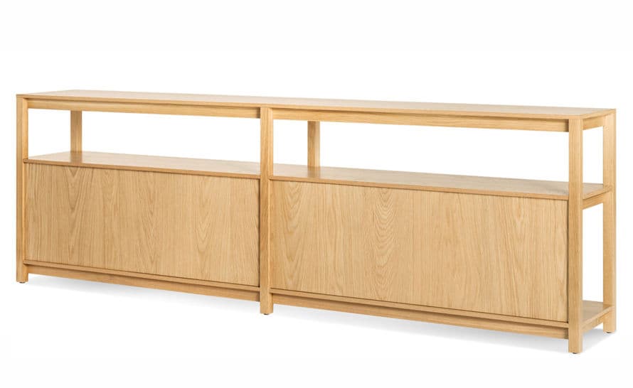 open plan long and low bookcase – thumbnail image #7