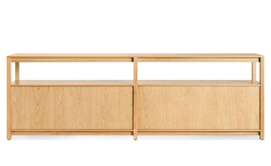 open plan long and low bookcase – thumbnail image #9