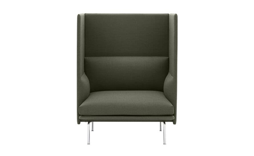 outline highback sofa 1 seater – thumbnail image #20