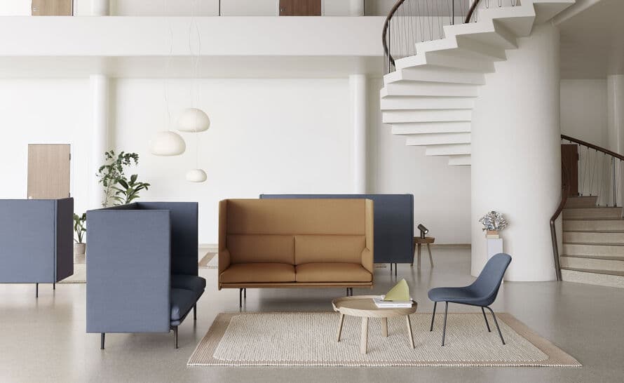 outline highback sofa 1 seater – thumbnail image #13