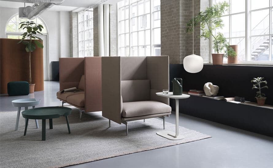 outline highback sofa 2 seater – thumbnail image #11
