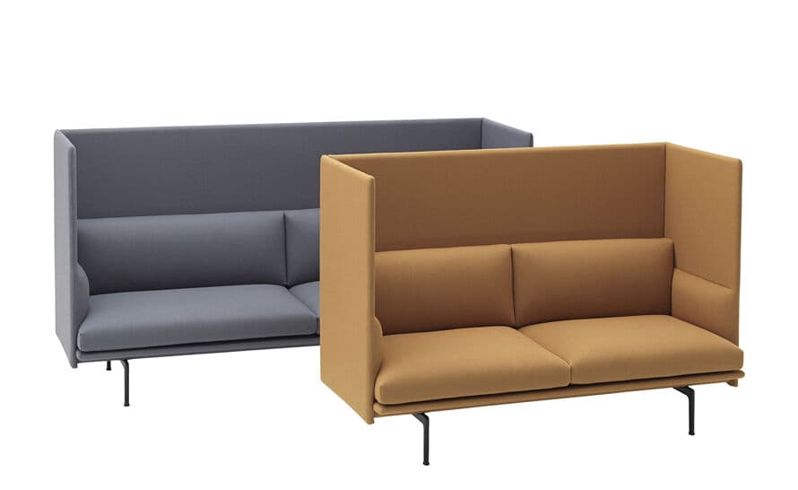 outline highback sofa 3 seater – thumbnail image #21