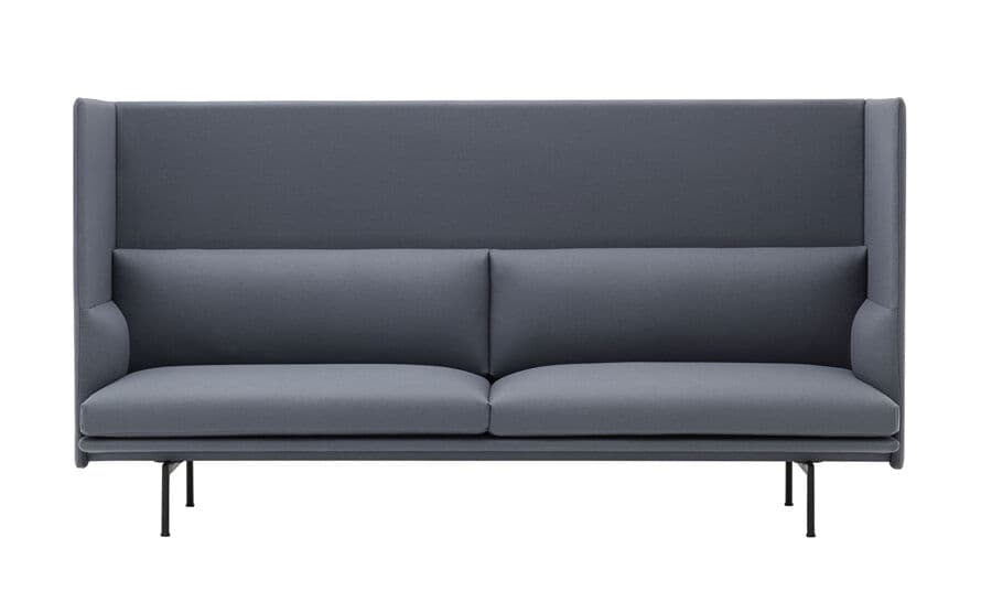 outline highback sofa 3 seater – thumbnail image #16