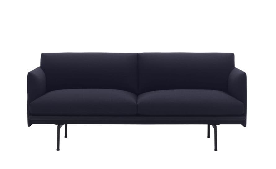 outline sofa 2 seater – thumbnail image #11