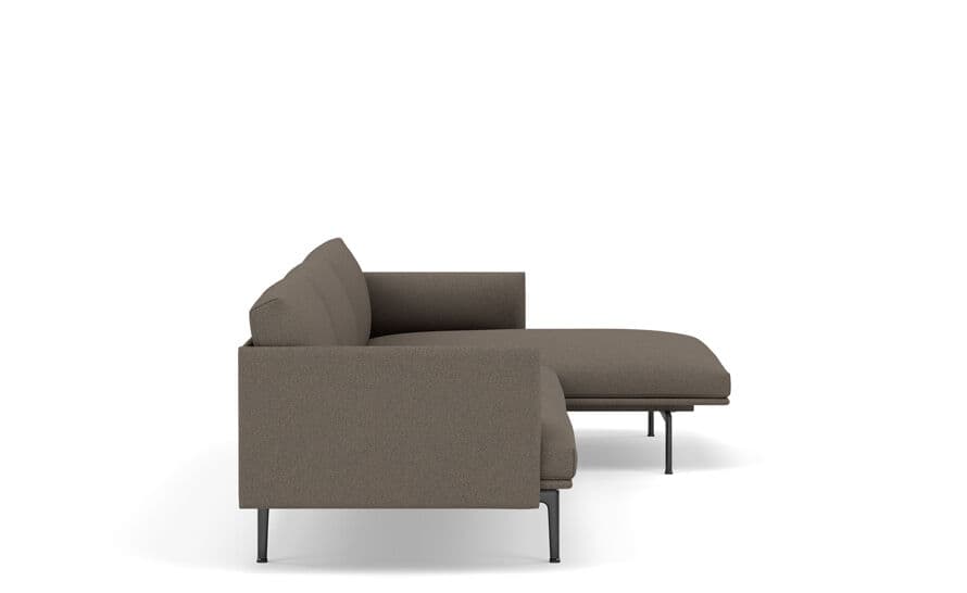 outline sofa with chaise longue – thumbnail image #3