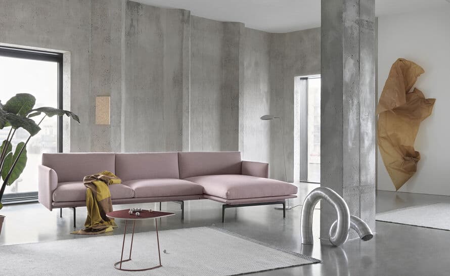 outline sofa with chaise longue – thumbnail image #6