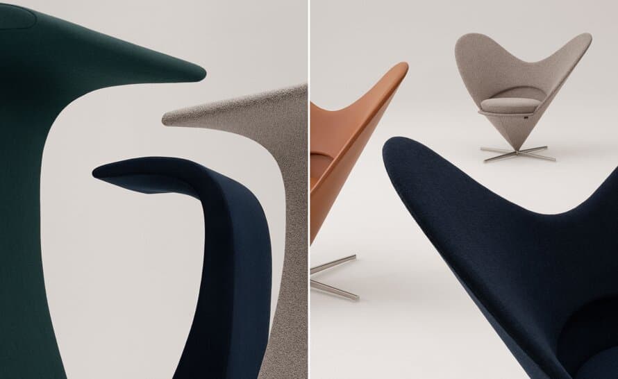 Panton Heart Cone Chair – thumbnail image #13