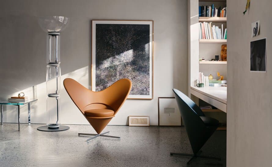 Panton Heart Cone Chair – thumbnail image #6