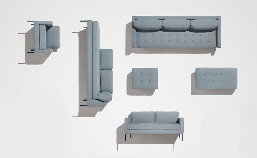 paramount 66 inch sofa – thumbnail image #3
