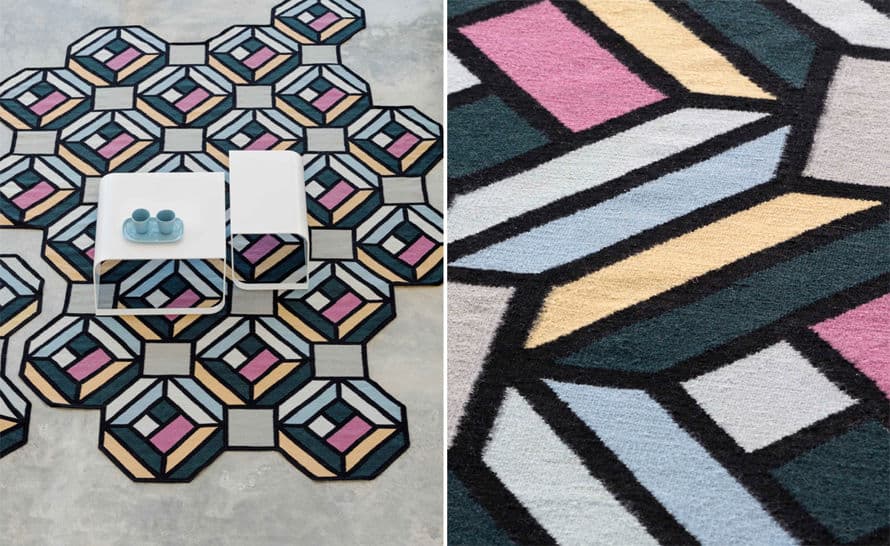 parquet tetragon rug – thumbnail image #6