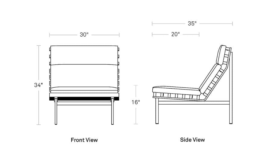 perch outdoor lounge chair – thumbnail image #10