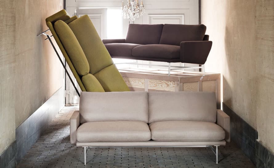 lissoni pl112 2 seat sofa – thumbnail image #6