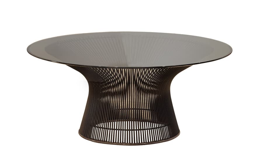 platner 36" bronze coffee table – thumbnail image #1