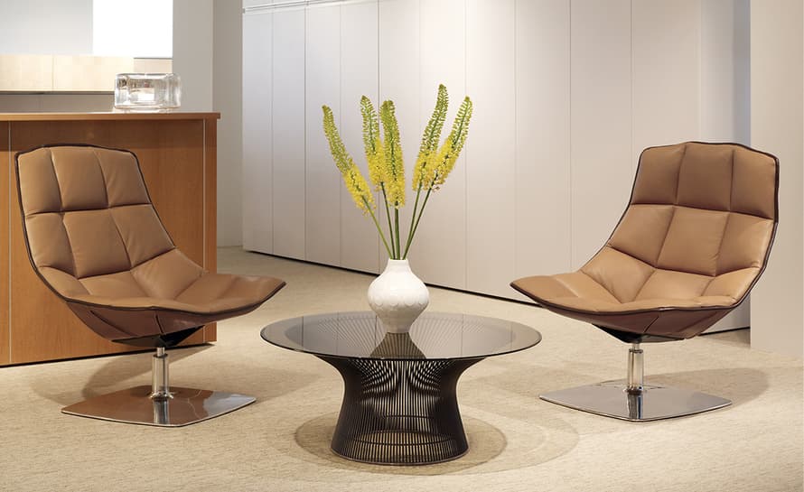 platner 36" bronze coffee table – thumbnail image #3