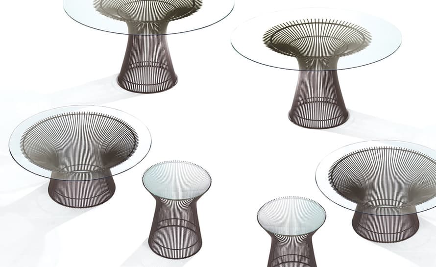 platner bronze dining table – thumbnail image #3