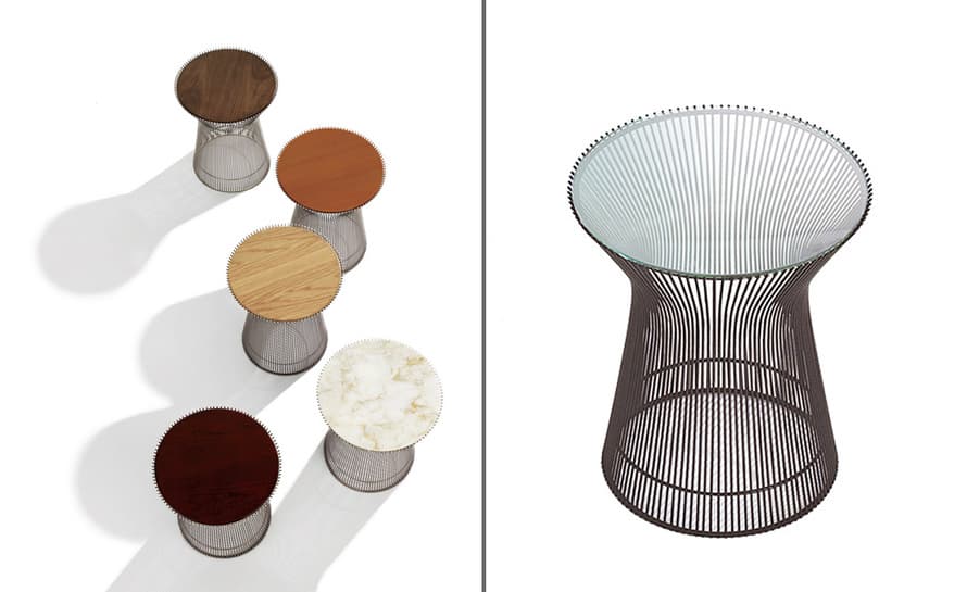 platner bronze side table – thumbnail image #2