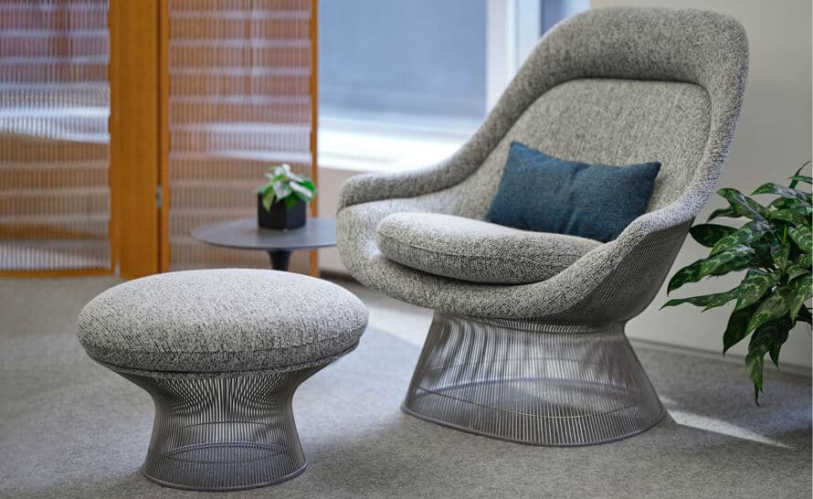 platner ottoman – thumbnail image #3