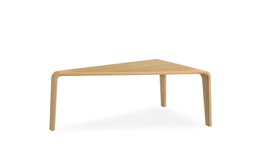 ply curved plywood low table – thumbnail image #1
