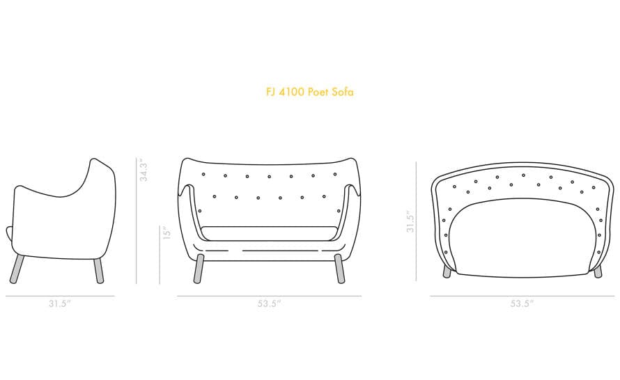 Finn Juhl Poet Sofa – thumbnail image #35