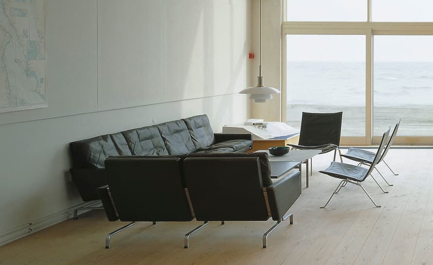 poul kjaerholm pk31 three seat sofa – thumbnail image #3