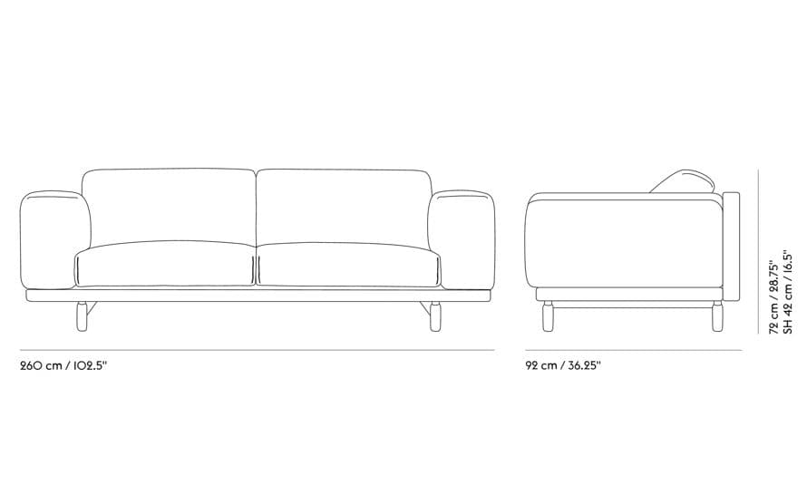 rest sofa 3 seater – thumbnail image #19