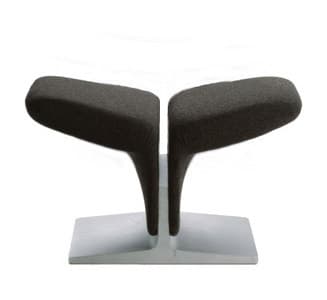 pierre paulin ribbon ottoman – thumbnail image #1