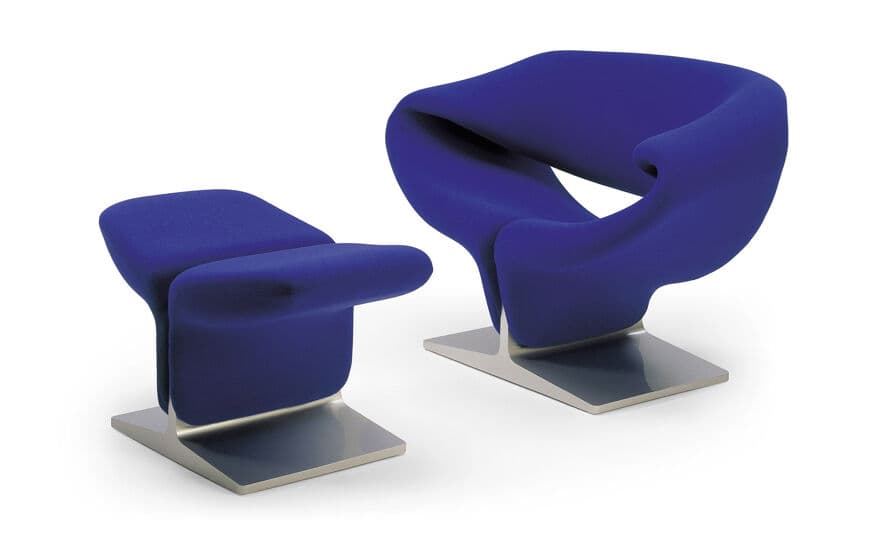 pierre paulin ribbon ottoman – thumbnail image #3