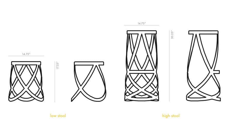 Ribbon Stool – thumbnail image #8