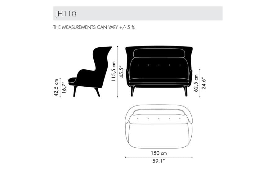 ro sofa with metal base – thumbnail image #6