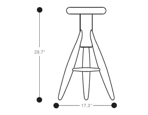 eero aarnio rocket stool – thumbnail image #4