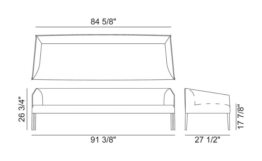 saari three seat sofa – thumbnail image #7