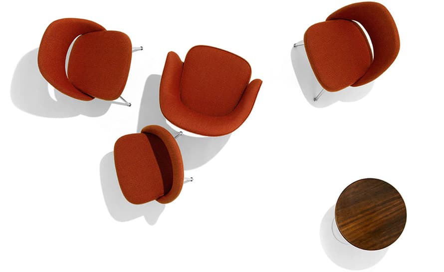 saarinen executive arm chair with metal legs – thumbnail image #8