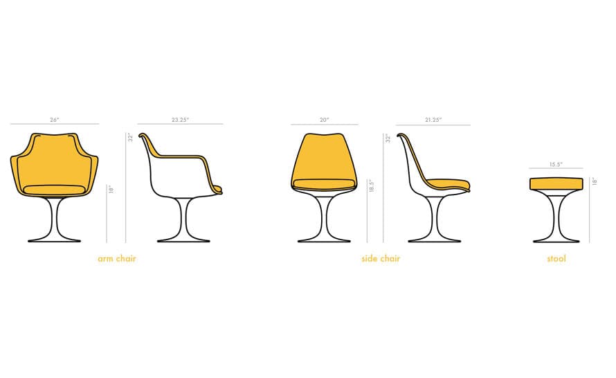 saarinen tulip stool – thumbnail image #12
