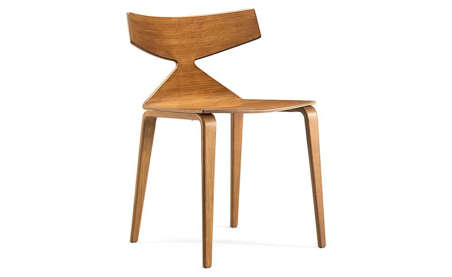 saya chair with wood legs – thumbnail image #1