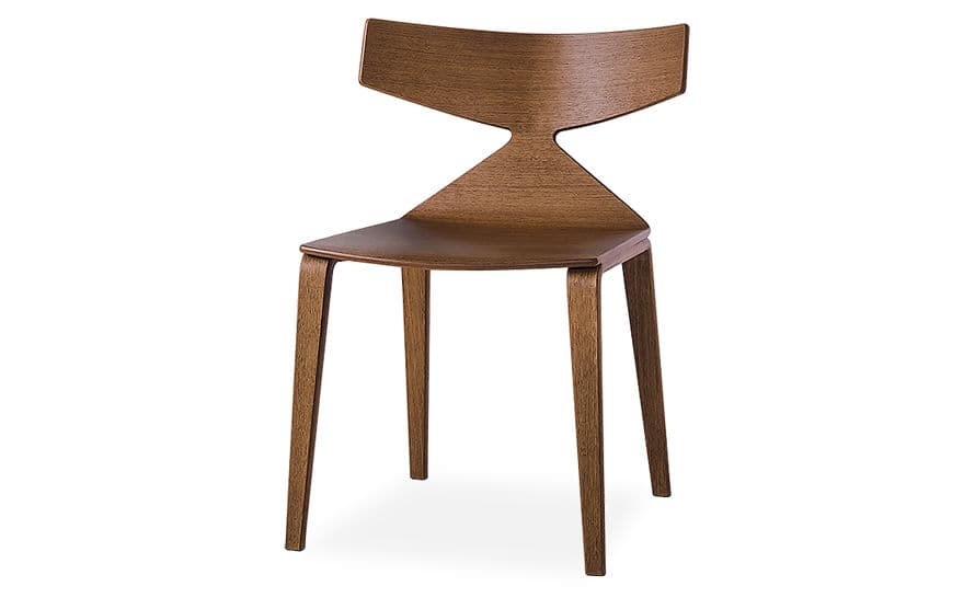 saya chair with wood legs – thumbnail image #2