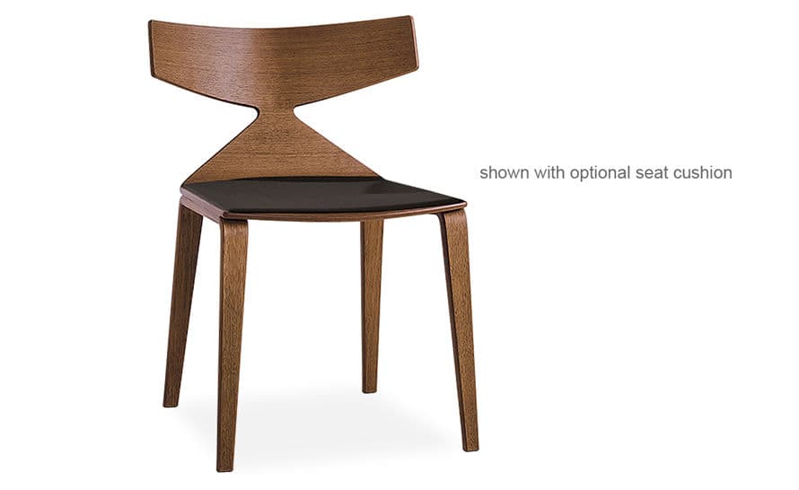 saya chair with wood legs – thumbnail image #5