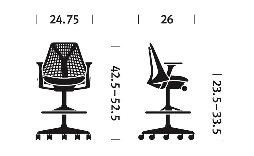 sayl work stool by Herman Miller – thumbnail image #2