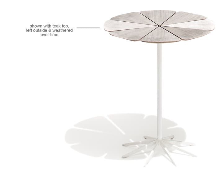 schultz petal end table – thumbnail image #8