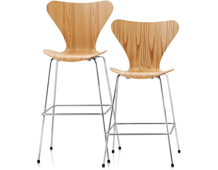 series 7 stool wood veneer – thumbnail image #2