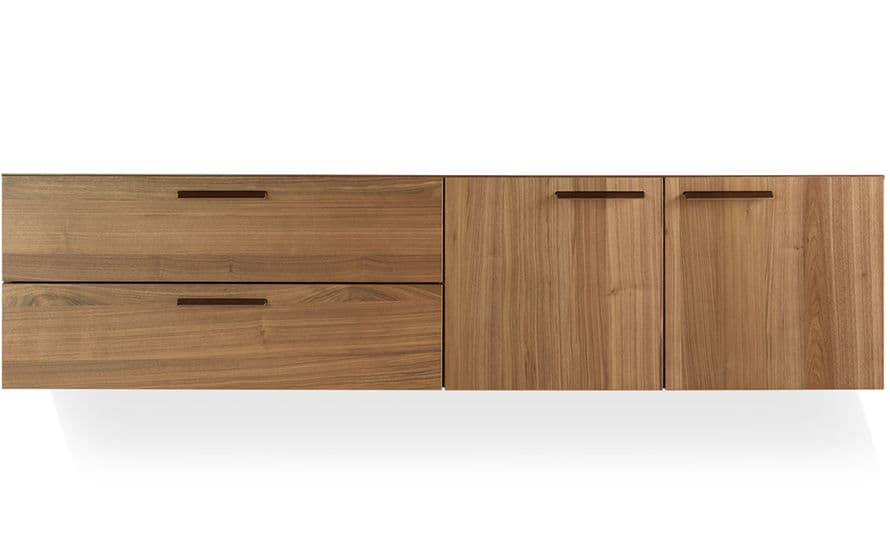 shale 2 door / 2 drawer wall mounted cabinet – thumbnail image #1